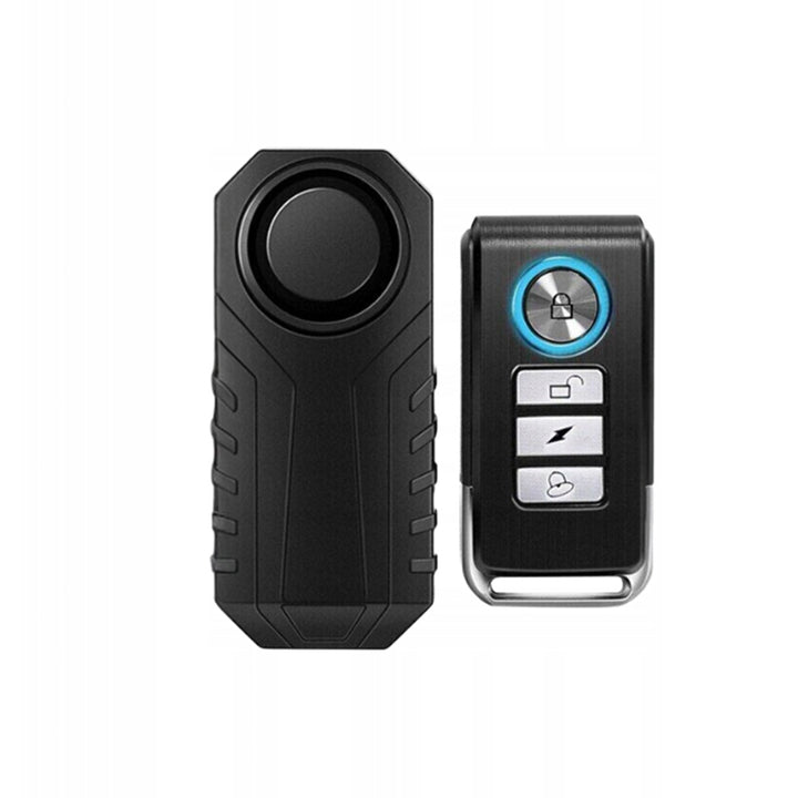 Bezprzewodowy alarm rowerowy na pilota do hulajnogi motocykla kampera 113dB