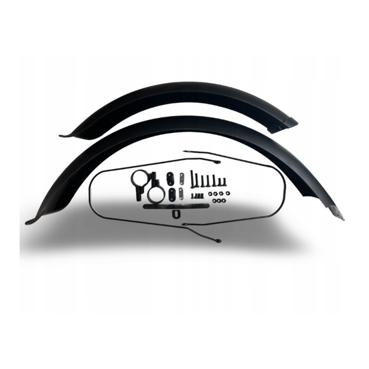 Uniwersalny komplet błotników do rowerów fat bike 20" x 4.00"