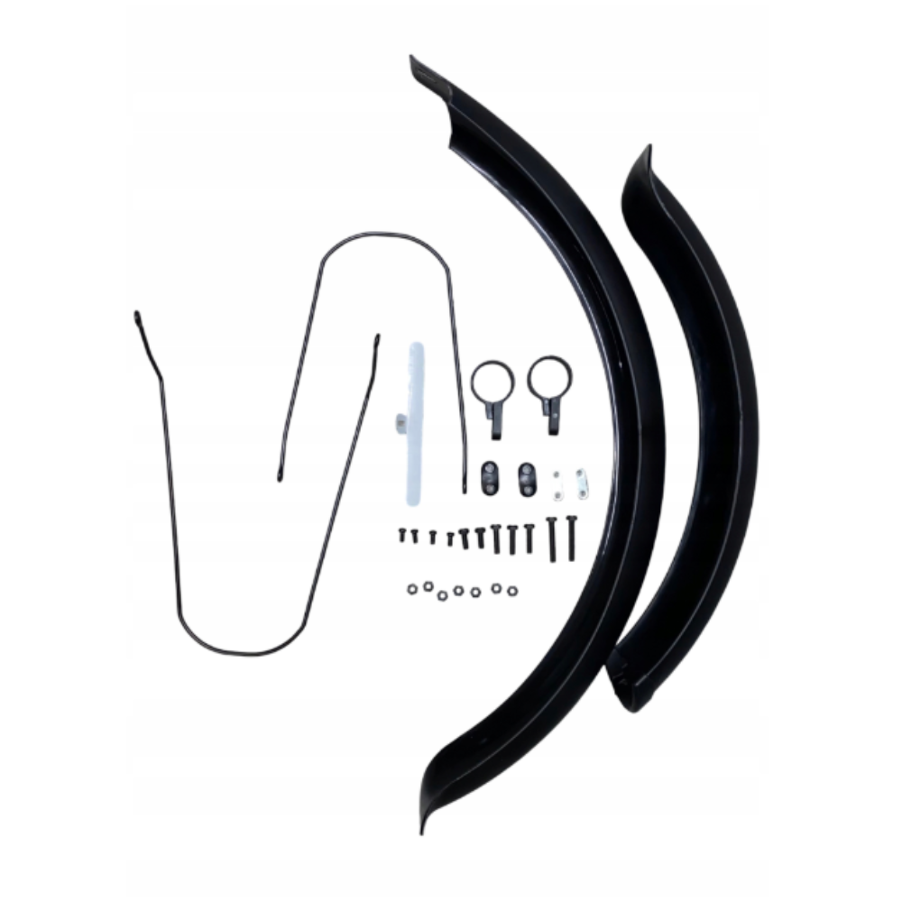 Uniwersalny komplet błotników do rowerów fat bike 20" x 4.00"